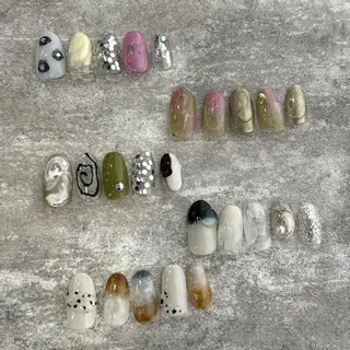 ネイル whitepaper 🔷IZUMIのネイルデザイン