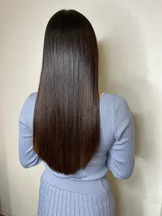 ロング カラー オリーブカラー 特化　　kaiのヘアスタイル