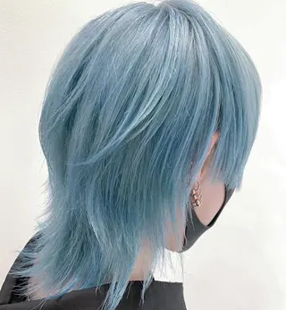 ミディアム 🍀ケアブリーチ カラー🍀坂井のヘアスタイル