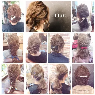 ヘアアレンジ chic.🍋 Kirariのヘアスタイル
