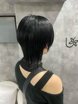 ミディアム 🦉静かに過ごしたい 方、個室席🦉タナカのヘアスタイル