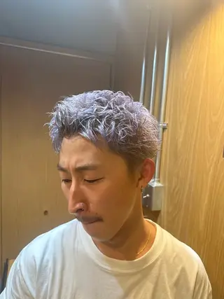 ショート カラー メンズ 今井 ショウタのヘアスタイル