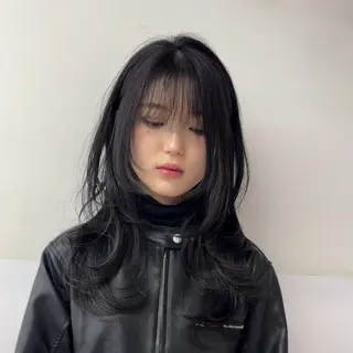 セミロング レイヤーカット/ 堀匠吾のヘアスタイル