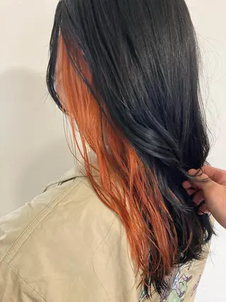 セミロング カラー 🌸髪質改善特化🌸 店長　ゆうやのヘアスタイル
