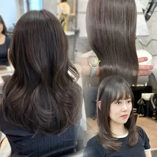 セミロング 新宿/韓国メンズ RIKUパーマのヘアスタイル