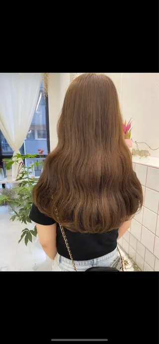 ロング カラー erika /韓国ヘアのヘアスタイル