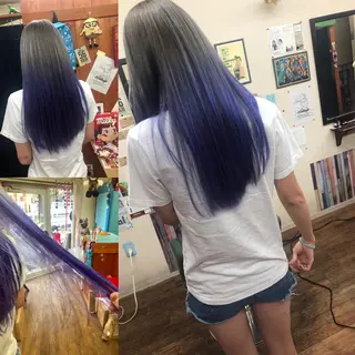 ミディアム カラー kou艶髪師色髪師 こう 艶髪師色髪師のヘアスタイル