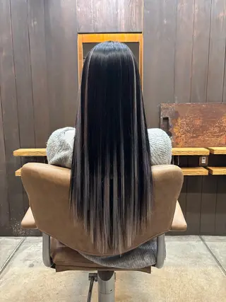 ロング 朝斗/ブリーチなし ・Wカラー・エクステのヘアスタイル