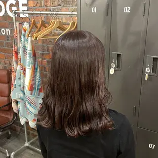 ミディアム カラー theBRIDGE/ 神谷ゆうなのヘアスタイル