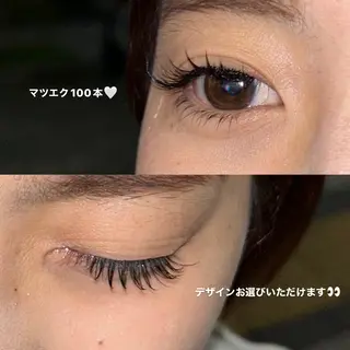 冬っぽカラー/ マツエク/ゆきなのマツエク・マツパデザイン