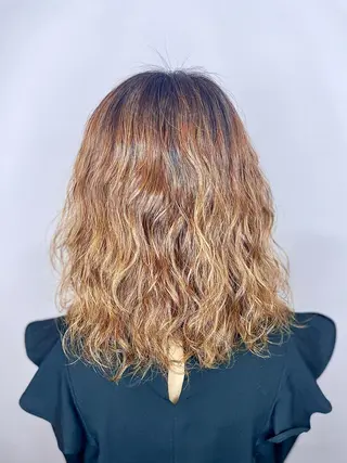 ミディアム パーマ 🌈effect 🌈村山武史のヘアスタイル