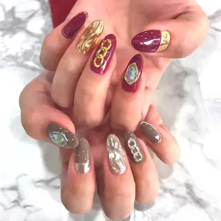 ネイル Allure小山店 後藤文香のネイルデザイン