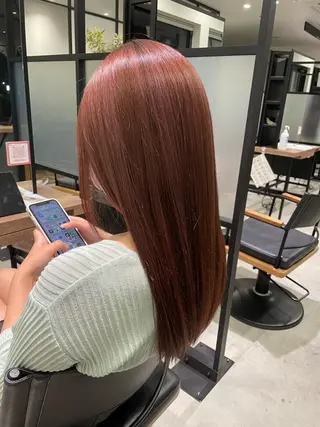 ロング CHESS所属・星 優南のヘアスタイル