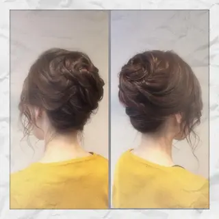 ロング ヘアアレンジ ヘアセット/着付け 𓇼 松本 夏美𓇼のヘアスタイル