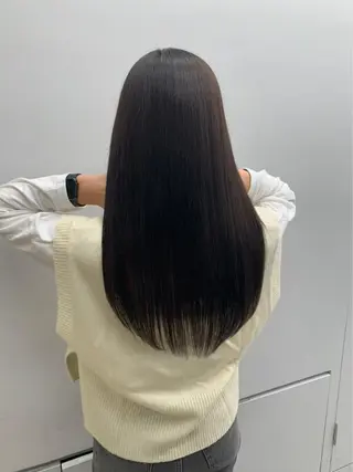 ロング 河内 大慎のヘアスタイル