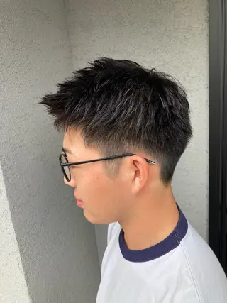 ショート maCken所属・松本　友佑 maCkenのヘアスタイル