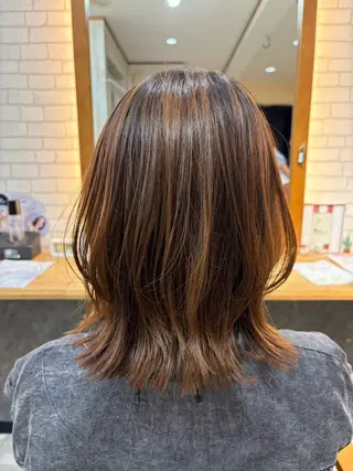 ミディアム ZERO所属・☺︎相川 波音☺︎のヘアスタイル