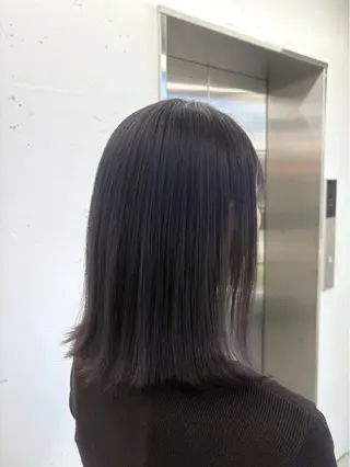 ミディアム カラー 🌟ゆりあ🌟 JILLSTUDIOのヘアスタイル