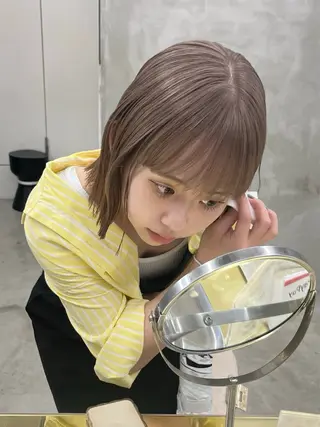 カラー 🌿似合わせブリーチ 松本朋幸🌿のヘアスタイル