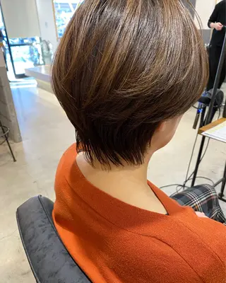 ショート 🩷🍭中津・梅田 エリア🍬💜のヘアスタイル
