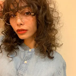 セミロング ママ美容師まつげ 🤍まき🤍のマツエク・マツパデザイン