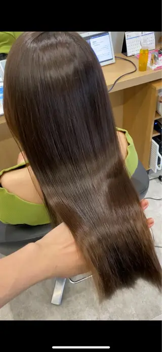 ロング 透明感🫧/ブリーチ /永田　汰伊智のヘアスタイル