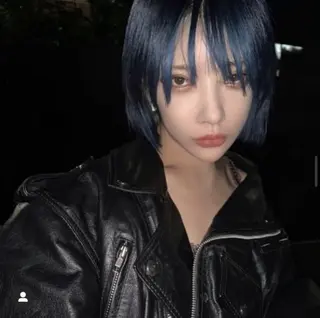 カラー 🤍ྀི透ける寒色 Cocoa🤍ྀིのヘアスタイル