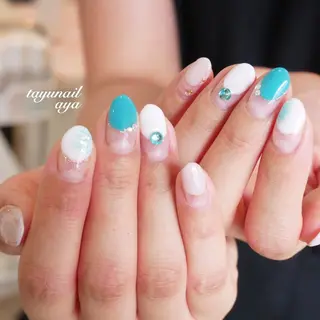ネイル ネイルサロン・ネイルスクール　たゆnail所属・ネイルサロン 【たゆnail】のネイルデザイン