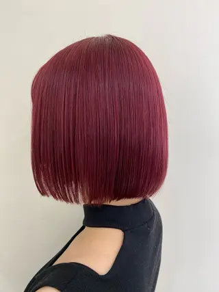 カラー 縮毛矯正/艶髪/ チホリのヘアスタイル