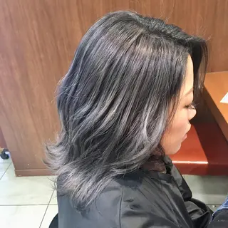 ミディアム カラー ヘアアレンジ 【Sweep】おじま のぞみのヘアスタイル