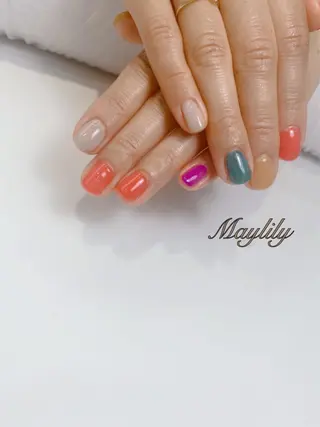 ネイル Nail care salon Maylily所属・Nail salon Maylilyのネイルデザイン