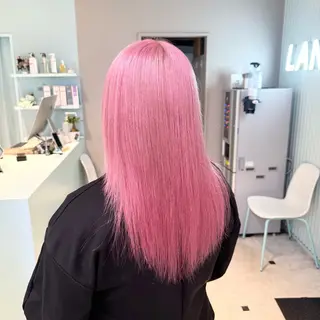 ロング カラー ハイトーン/韓国 レイヤー/るか🎀のヘアスタイル