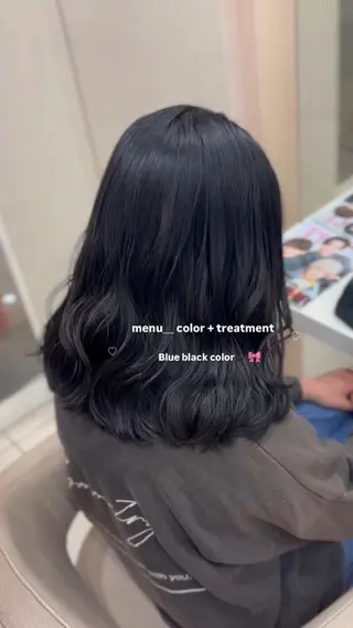 ミディアム 🎀さ こﾁ🎀のヘアスタイル