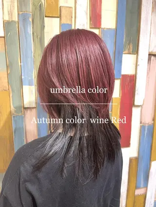 カラー 嶋村夏実🌼レイヤー 🌸白髪ぼかしのヘアスタイル