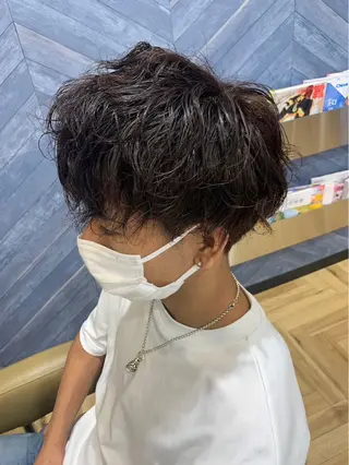 メンズ 深井 さやのヘアスタイル