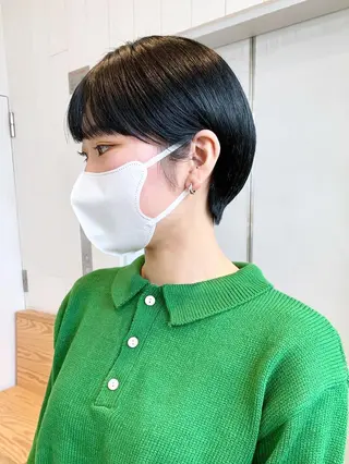ショート カラー ITbyALBUM 藤沢店のヘアスタイル