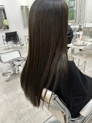 ロング パーマ 國井 廉のヘアスタイル