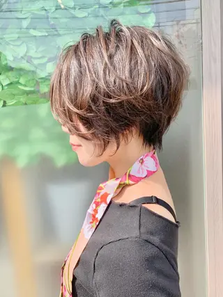 ショート THE LAUGHTER戸畑朝日ヶ丘所属・ゴトウ コウイチのヘアスタイル