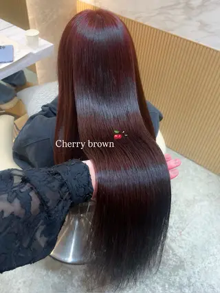 ロング カラー Londespoir所属・川畑 あやかのヘアスタイル