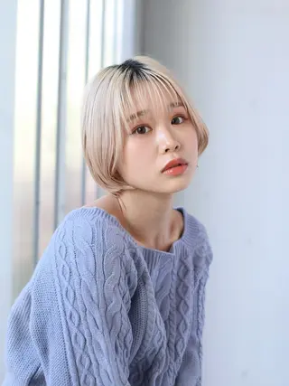 ショート 阪口 依美奈のヘアスタイル