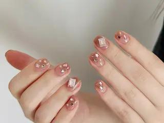ネイル More Glam Nailsalon 大宮東口店 ～韓国ネイル・ワンホンネイル・スカルプネイル～所属・大宮 愛のネイルデザイン