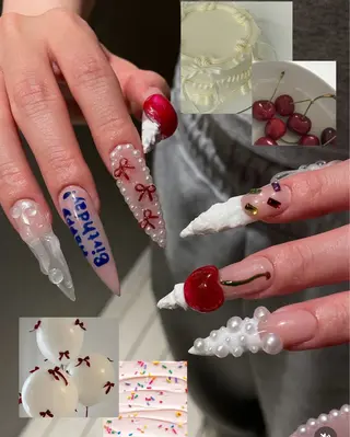 ネイル GO TODAY シェアサロン 渋谷Amiu店所属・渋谷ネイル🎀 y2k/海外ネイルのネイルデザイン