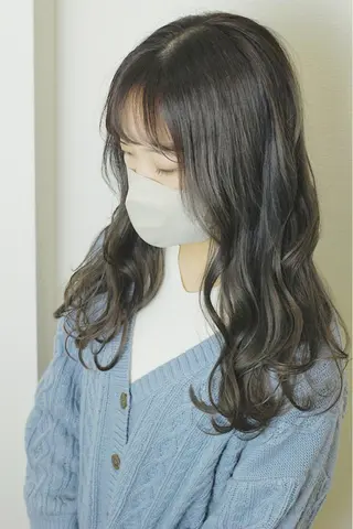 ロング カラー 土居 正季のヘアスタイル