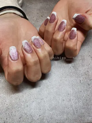 ミディアム カラー ネイル beauty salon ma'am所属・chihiro 小路ネイルのネイルデザイン