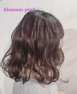 セミロング カラー ヘアアレンジ topstylist 芳賀みなみのヘアスタイル