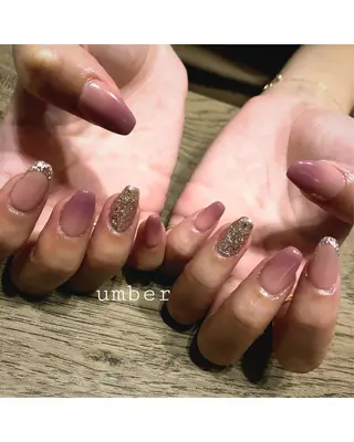 ネイル umber 三茶1分のネイルデザイン