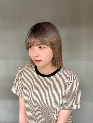 ミディアム カラー noa/ 渋谷のヘアスタイル