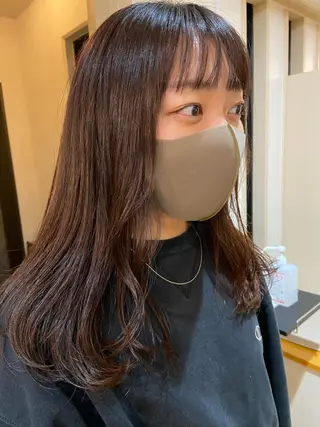 セミロング SALT WATER  恵比寿所属・SALTWATER AYARIのヘアスタイル