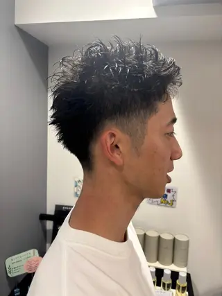 ショート メンズ りんと/メンズ/ 艶カラーのヘアスタイル