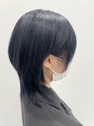 ミディアム カラー TAYA千葉そごう店所属・【千葉駅南口歩1分】 MAKAのヘアスタイル